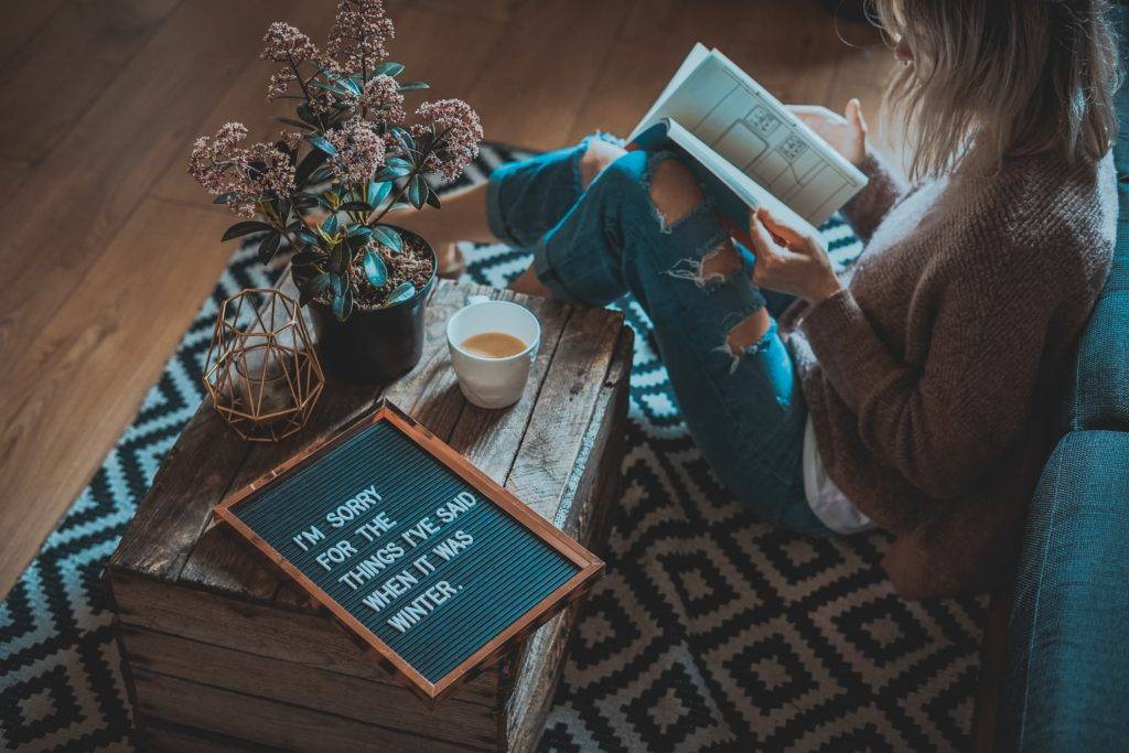 Woman reading