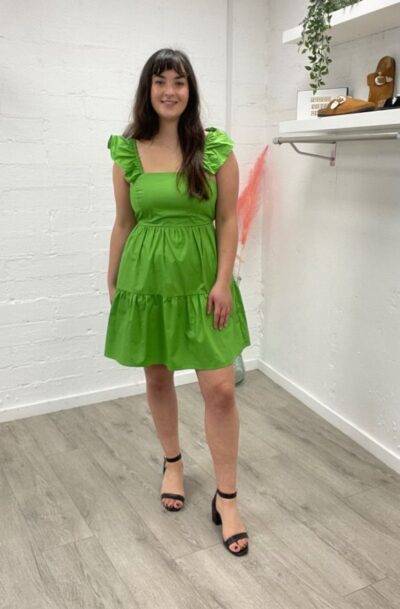 Apple Cotton Mini Dress New Arrivals Clothing Dresses