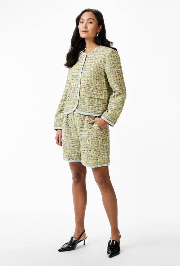 Green Tweed Jacket New Arrivals Clothing Coats & Jackets